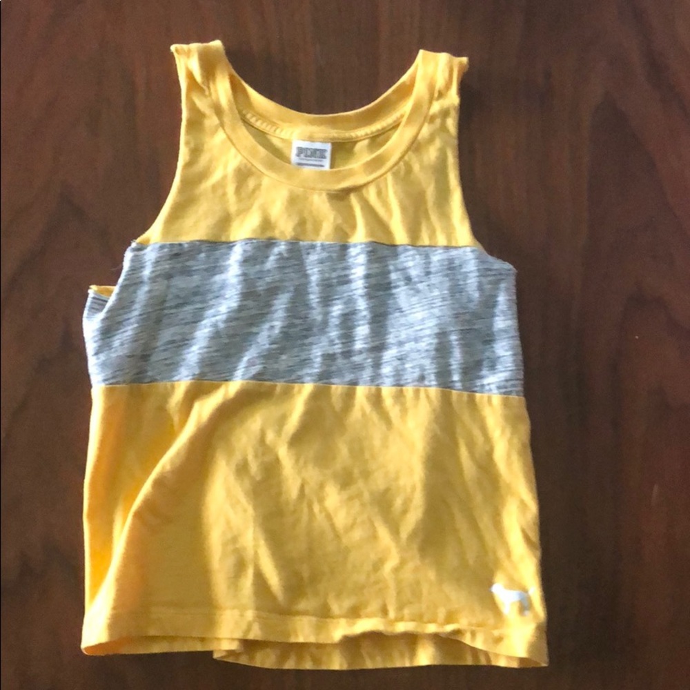 Pink Victoria’s Secret tank top
